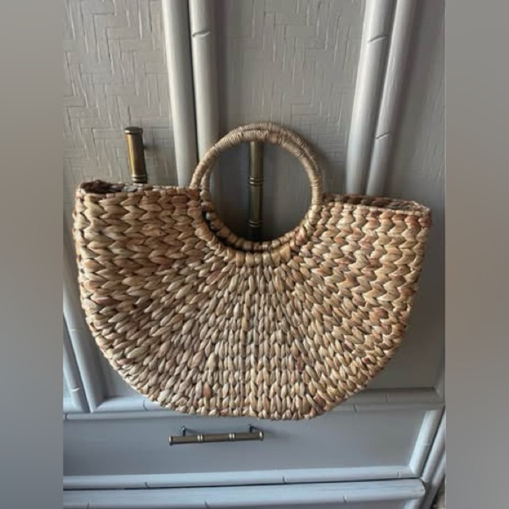PUTU by J.MacLear straw tote
